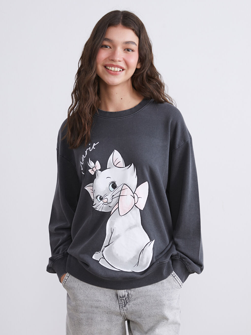 Woman ANTHRACITE Sweatshirt