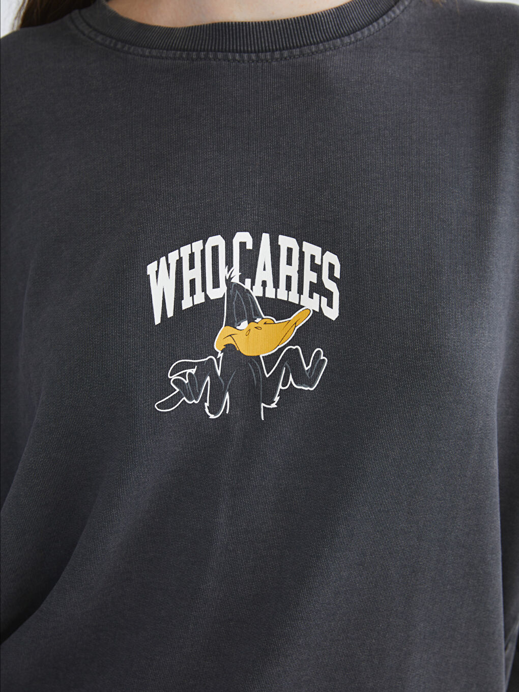 Woman ANTHRACITE Sweatshirt-2