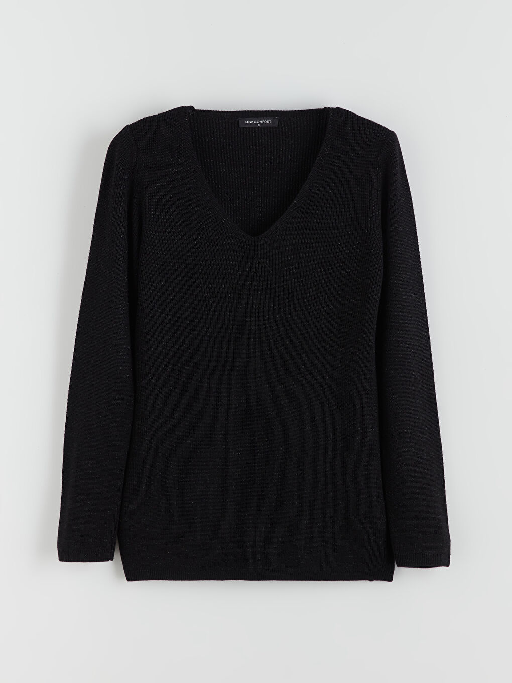 LCW Comfort V Neck Women's Knitwear Sweater -W5BF83Z8-CVL
