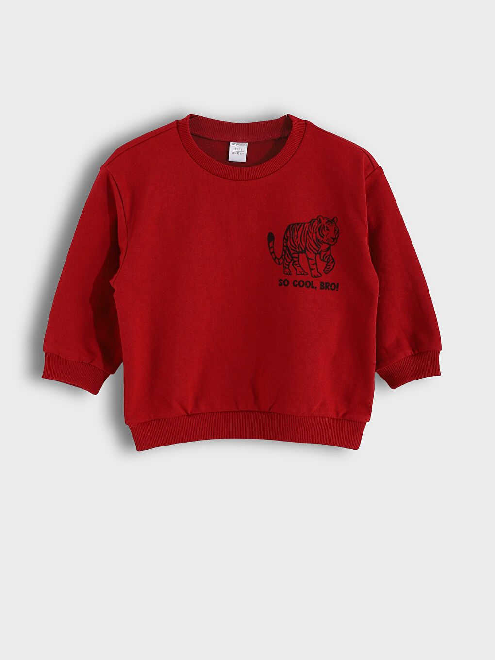 سويت شيرت ياقة دائرية للأولاد - مجموعة من 2-1