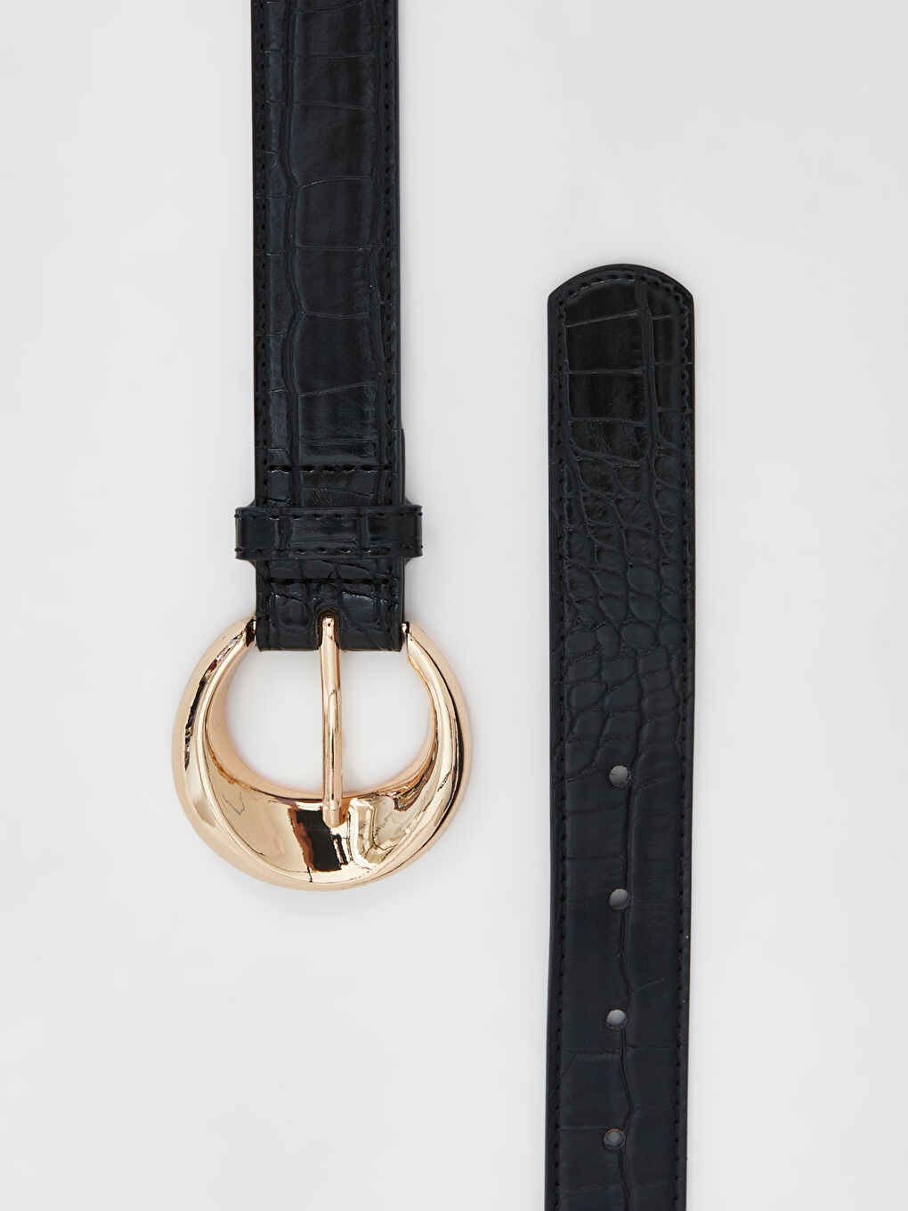 Faux Leather Women's Belt-2