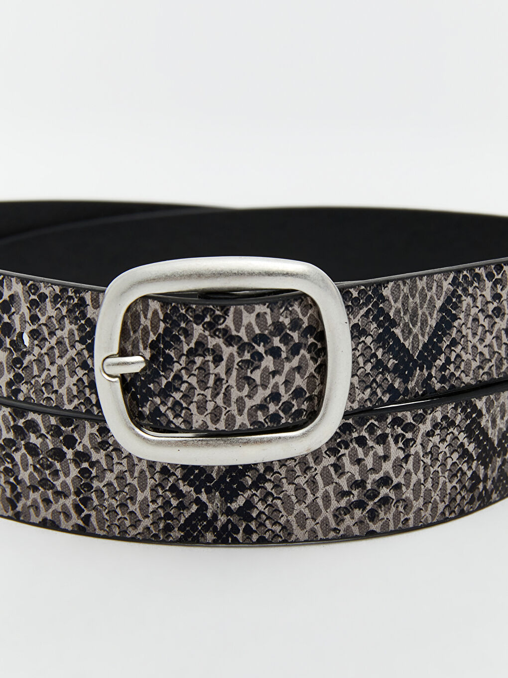 Узорчатый Женский Ремень из Искусственной Кожи-3