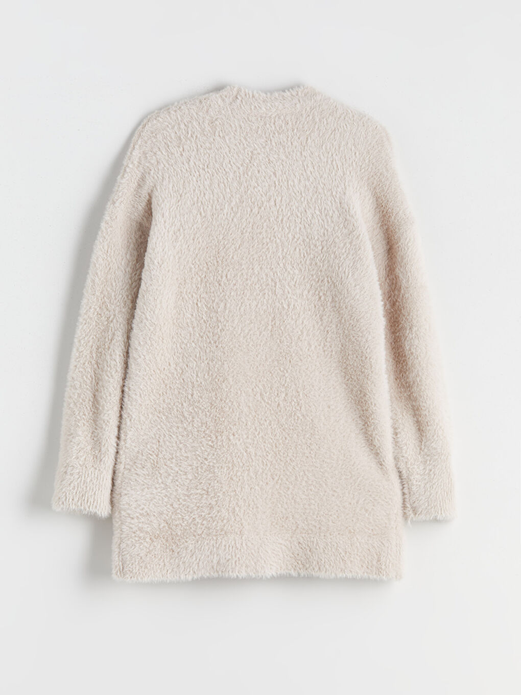 كارديجان محبوك قطيفة بياقة شال للسيدات-5