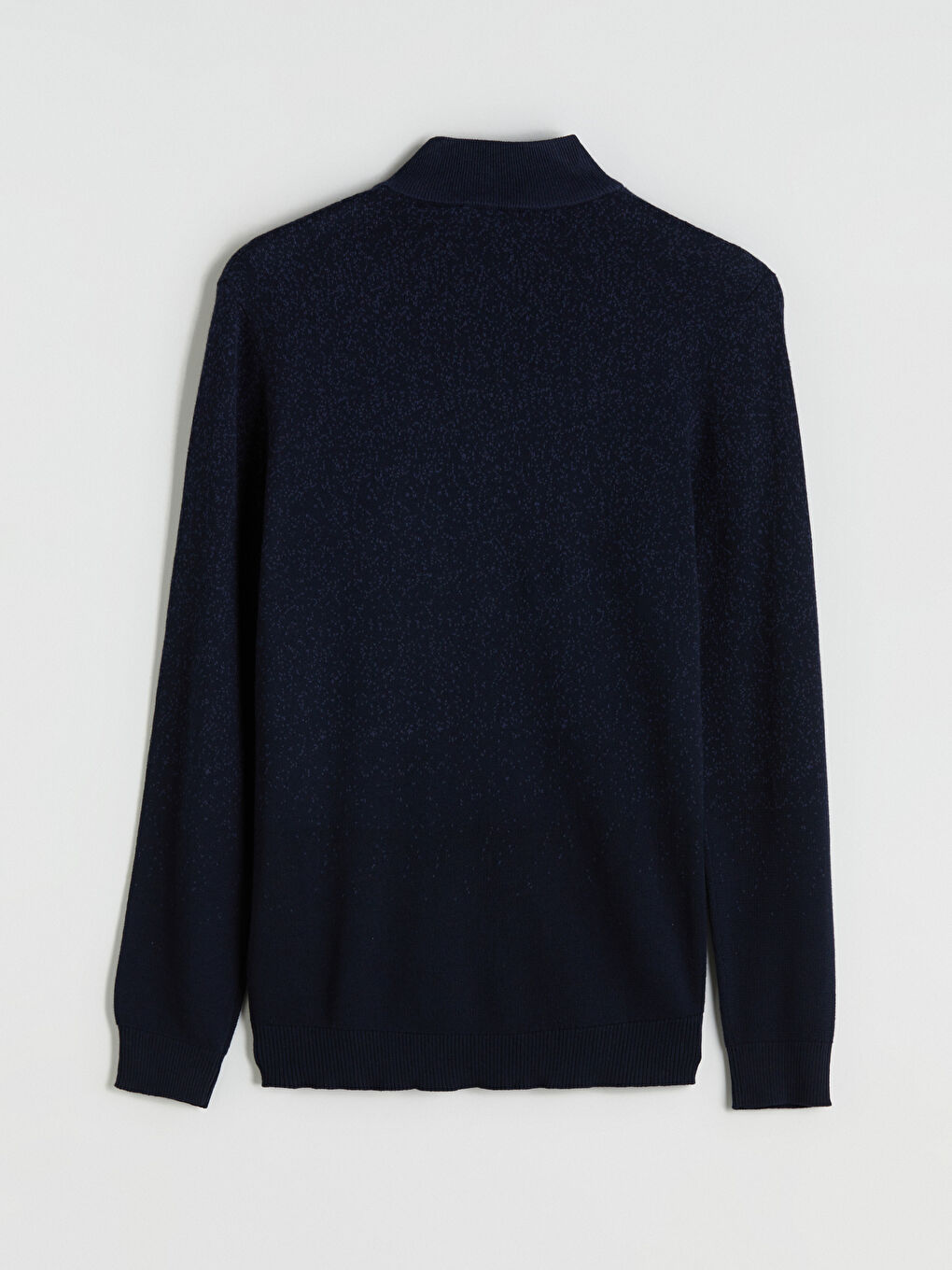 Funnel Neck Men's Knitwear Sweater-1