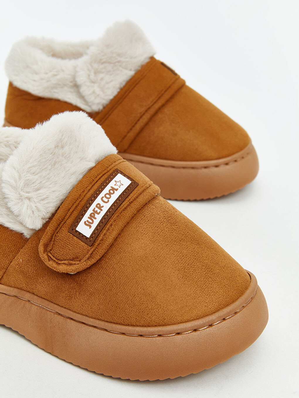 Woman BROWN Slipper Boots-2