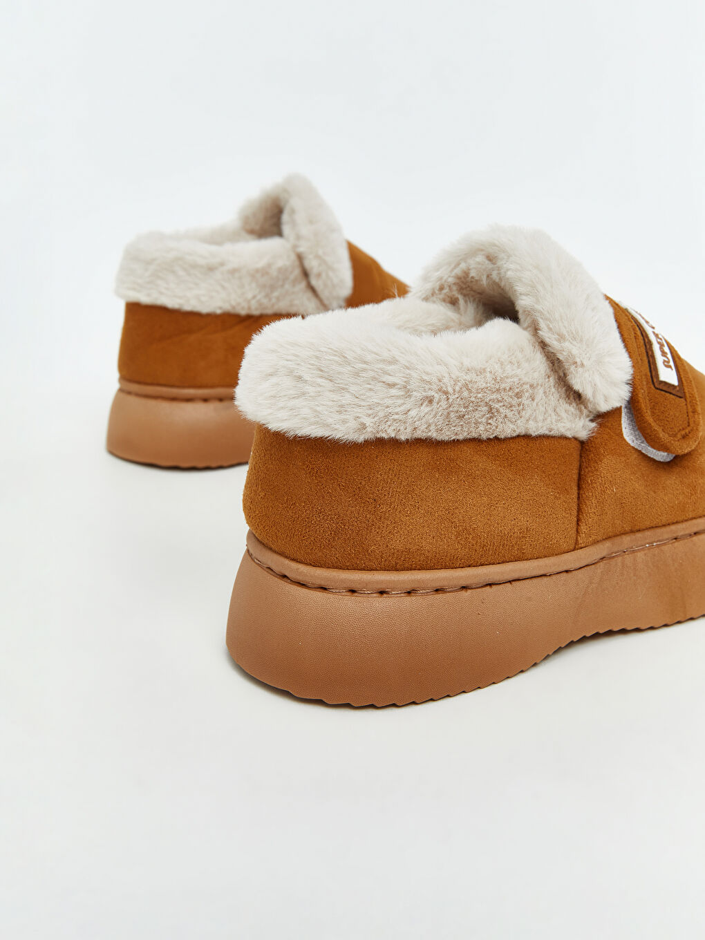 Woman BROWN Slipper Boots-4