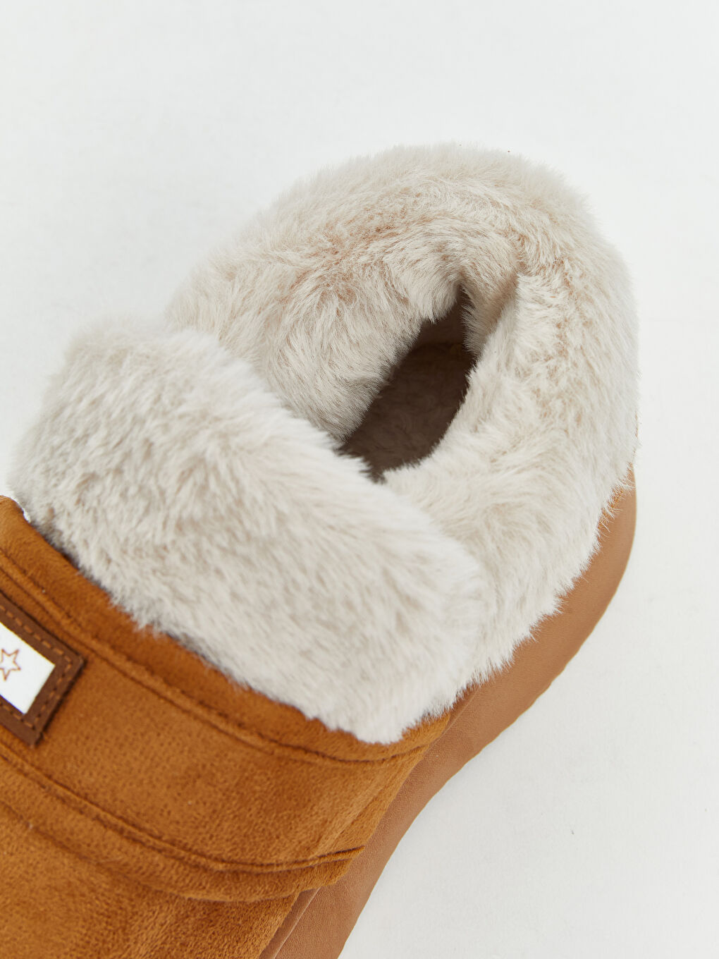 Woman BROWN Slipper Boots-5