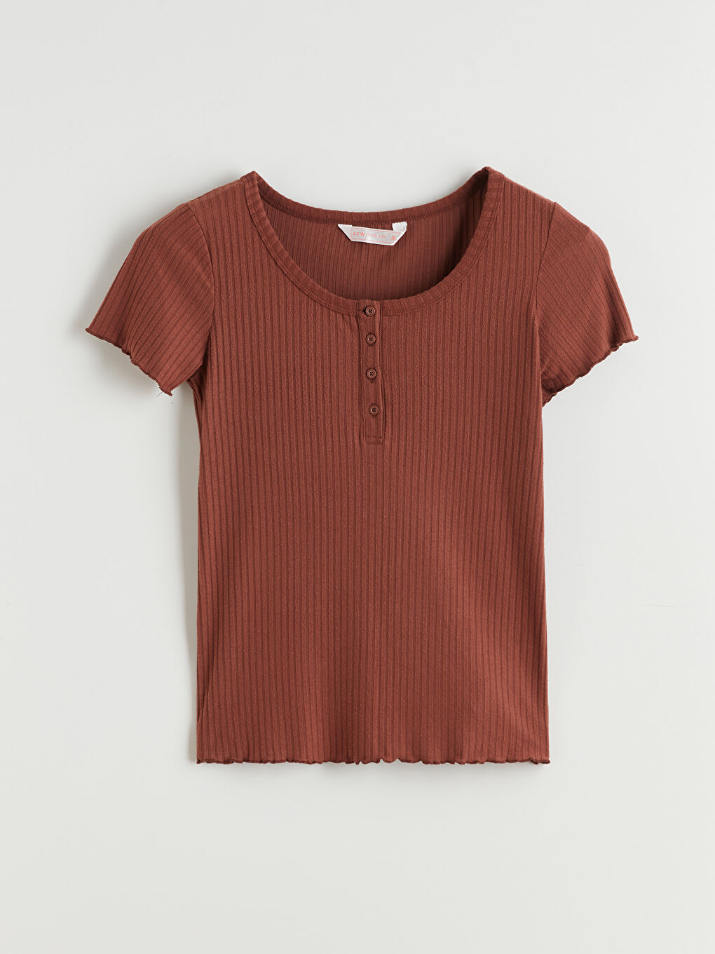 Ekru Desenli Kadın Pijama Takımı-5