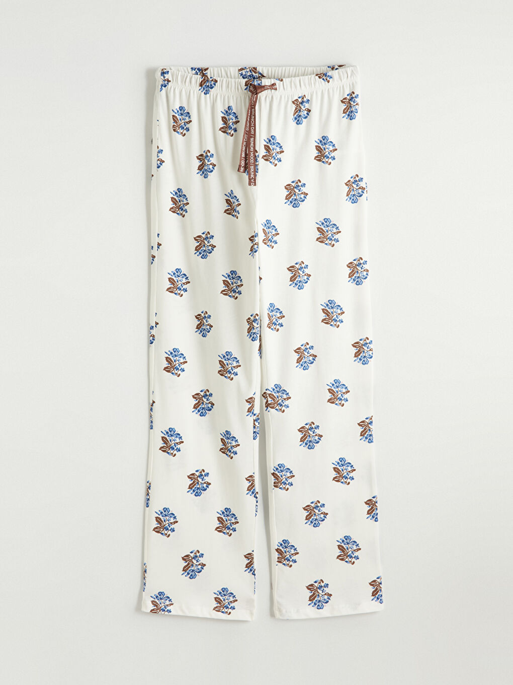 Gemustertes Pyjama-Set für Damen-11