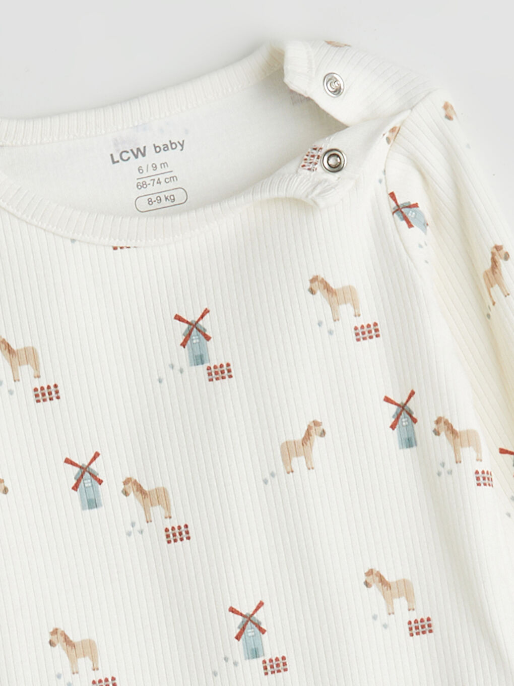 LCW baby Crew Neck Baby Boys' Set -W5BH60Z1-LRA