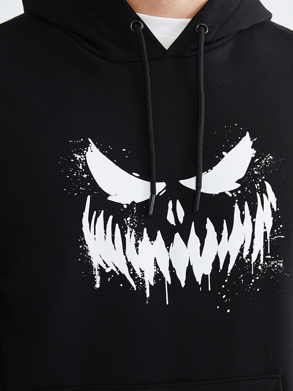 Long Sleeve Printed Men's Hoodie-2