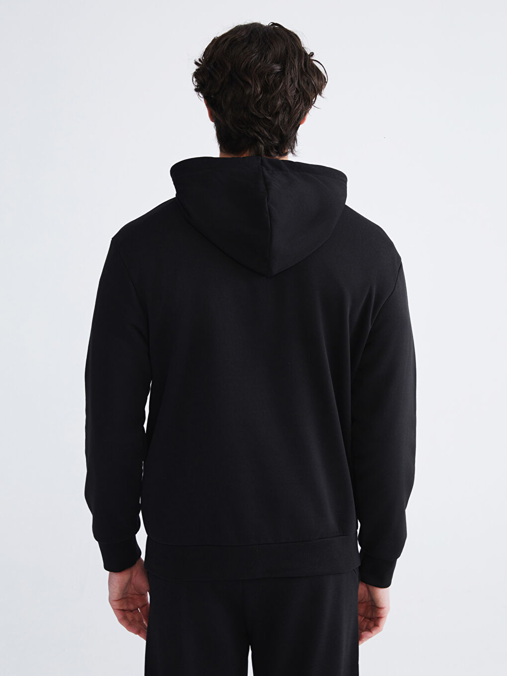 Long Sleeve Printed Men's Hoodie-3