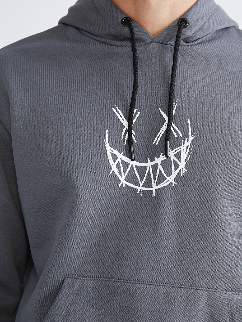 Long Sleeve Printed Men's Hoodie-2