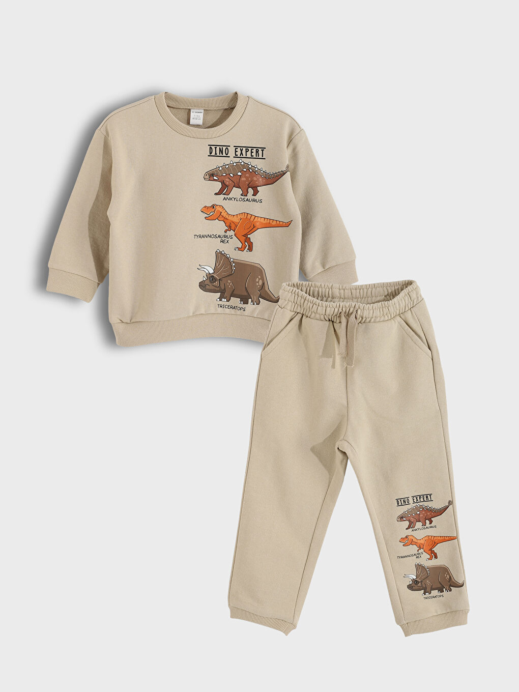 Printed Baby Boys' Sweatshirt and Pants 2 Pack Set
