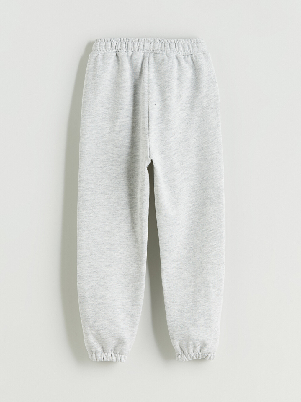 Gri Beli Lastikli Basic Erkek Çocuk Jogger Eşofman Altı-1