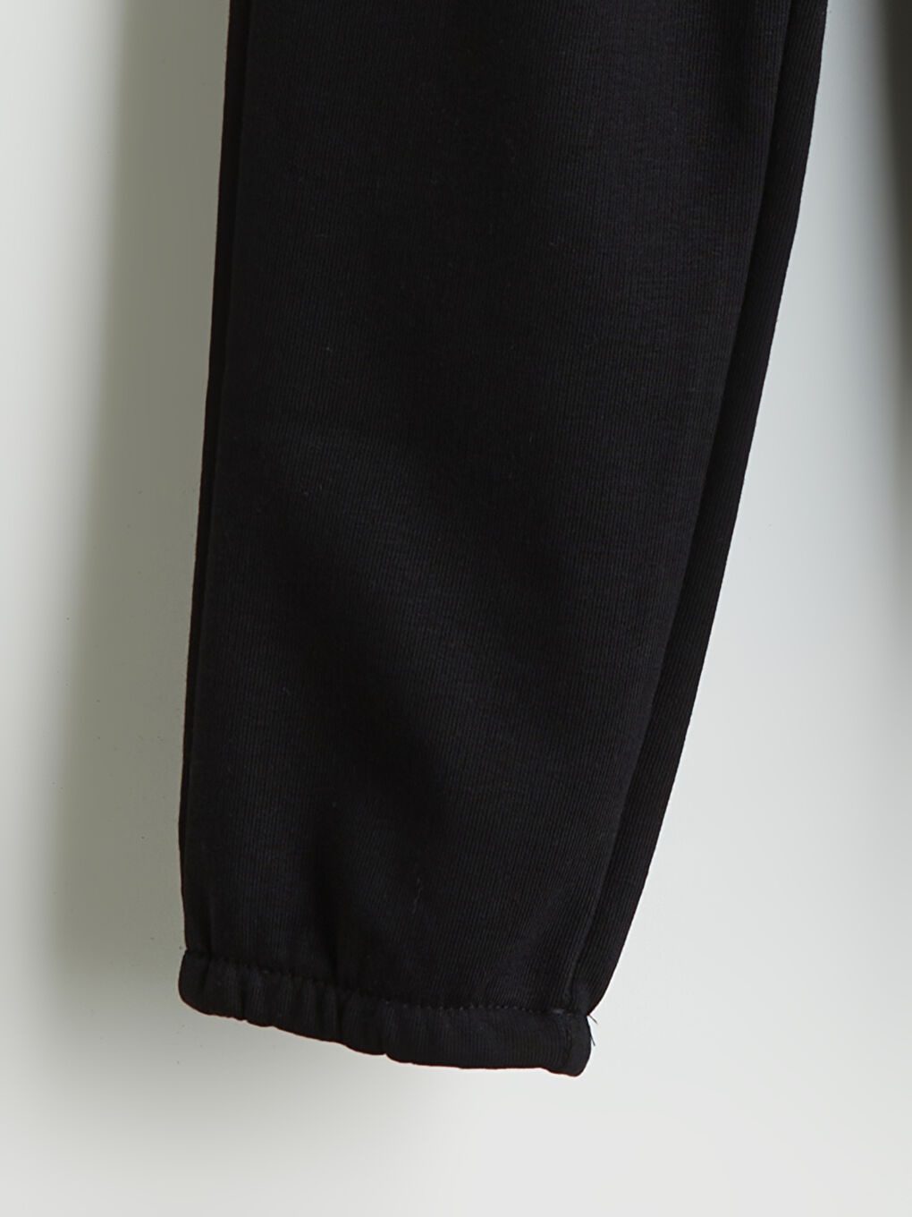 Siyah Beli Lastikli Erkek Çocuk Jogger Eşofman Altı-1