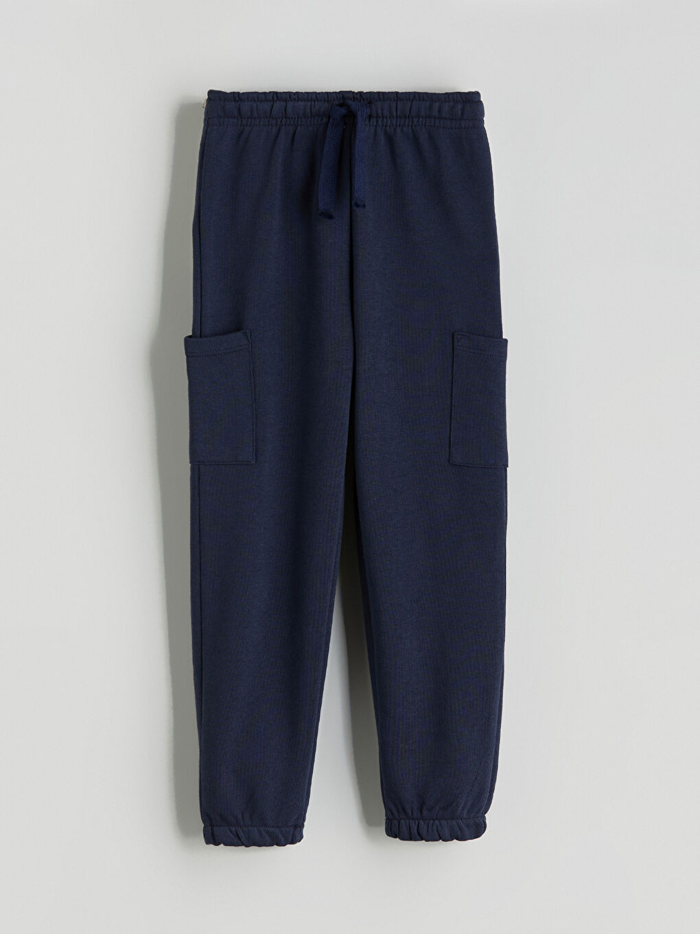 Lacivert Beli Lastikli Erkek Çocuk Eşofman Altı