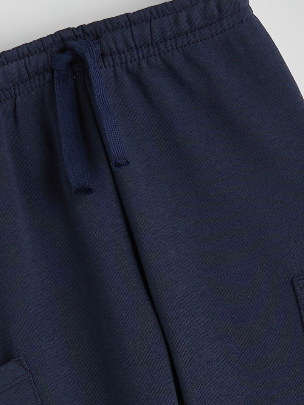 Lacivert Beli Lastikli Erkek Çocuk Eşofman Altı-1