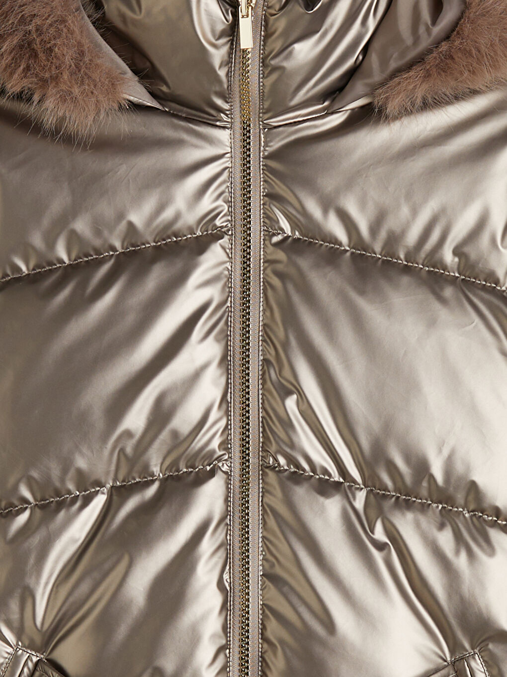 Hooded Girl Puffer-2