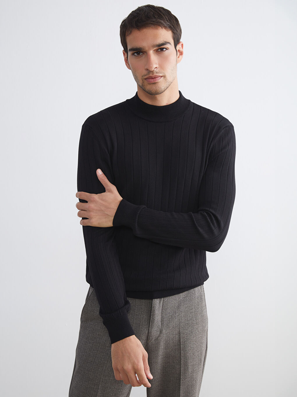 SOUTHBLUE Half Turtleneck Men's Knitwear Sweater -W5BI20Z8-CVL