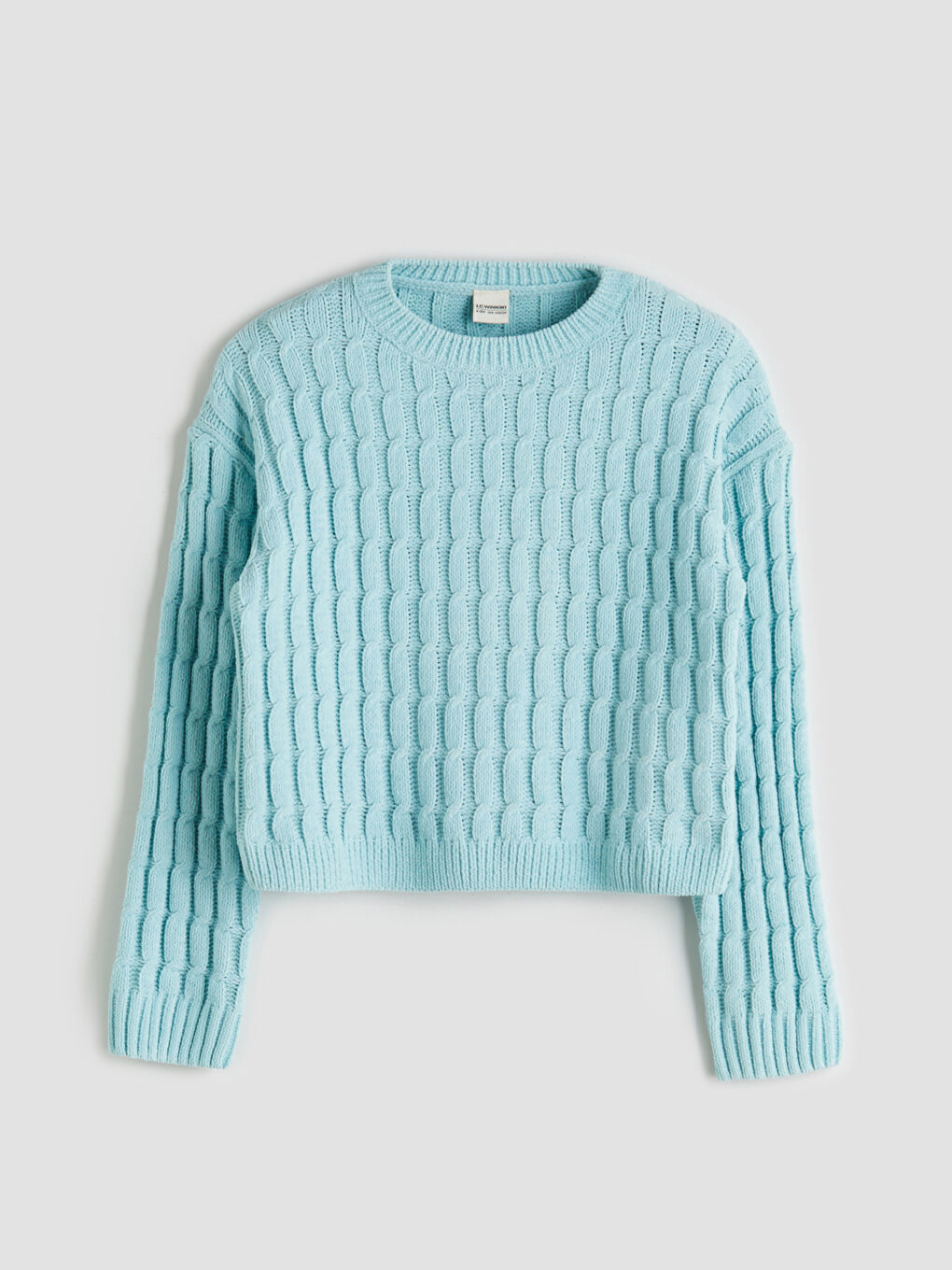 Crew Neck Girls' Sweater