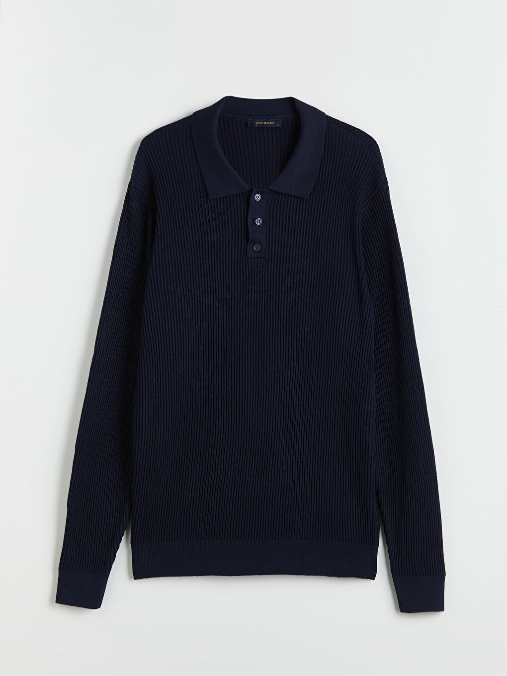 SOUTHBLUE Polo Neck Men's Knitwear Sweater -W5BI24Z8-RFH