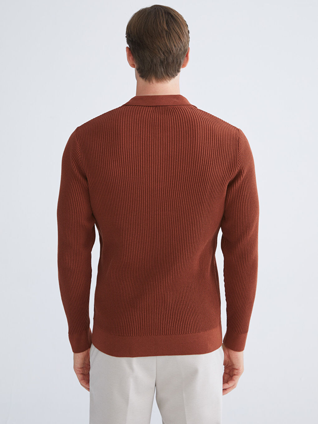 SOUTHBLUE Polo Neck Men's Knitwear Sweater -W5BI24Z8-ZQS