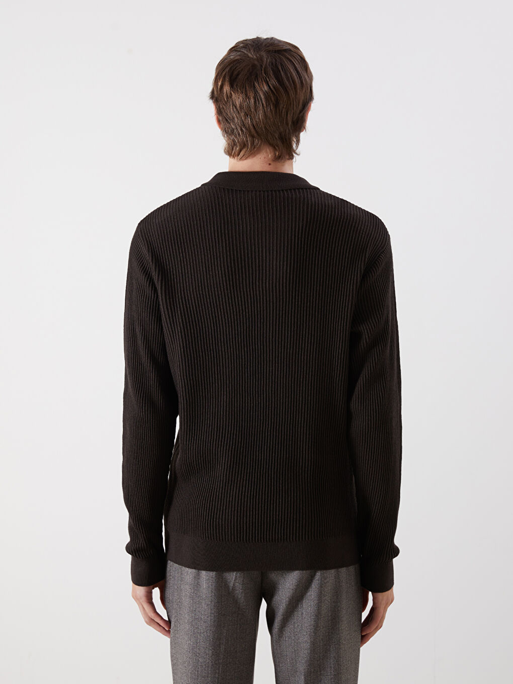 SOUTHBLUE Polo Neck Men's Knitwear Sweater -W5BI24Z8-HLD