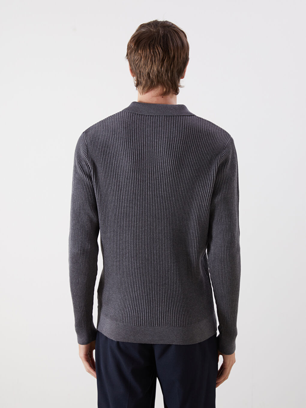 SOUTHBLUE Polo Neck Men's Knitwear Sweater -W5BI24Z8-L8N