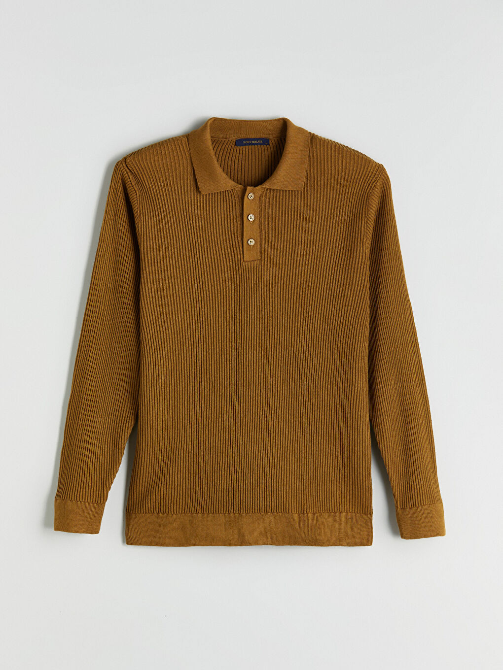 SOUTHBLUE Polo Neck Men's Knitwear Sweater -W5BI24Z8-HCR