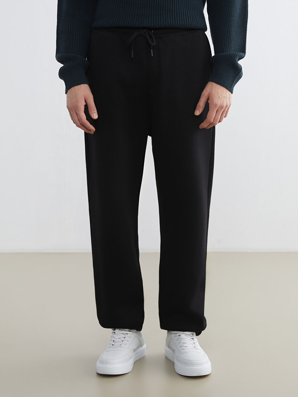 Вільна посадка Чоловічі Товсті Спортивні Штани Джогери-1