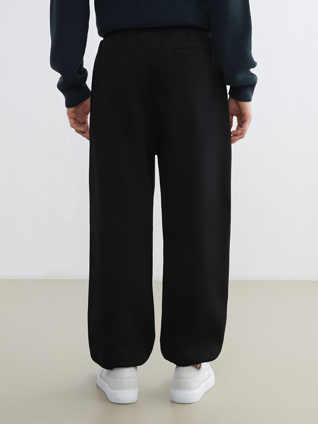 Вільна посадка Чоловічі Товсті Спортивні Штани Джогери-3