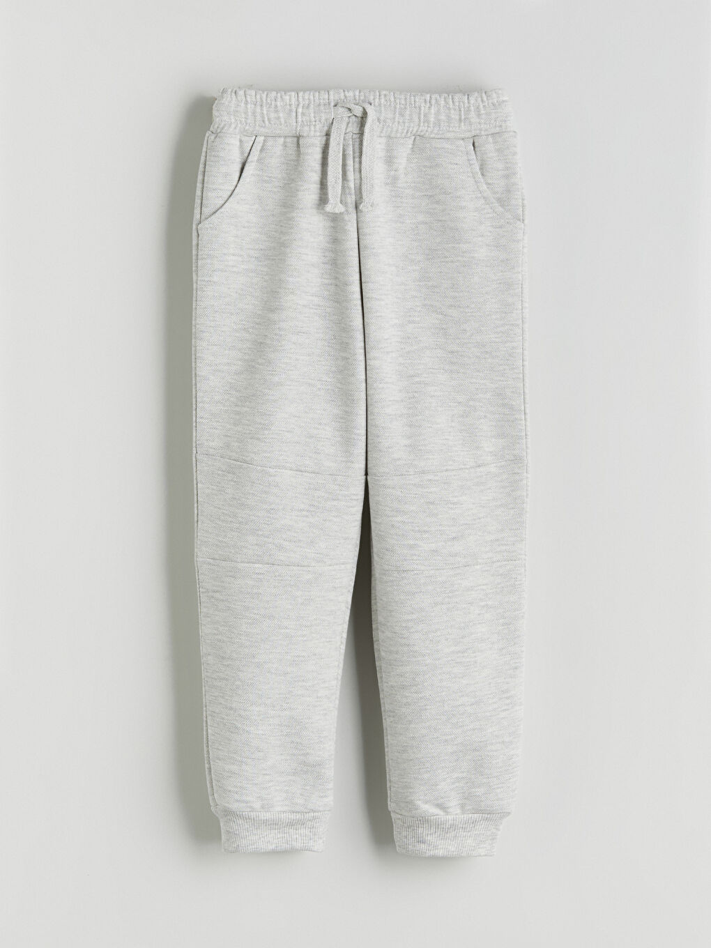 Gri Beli Lastikli Erkek Çocuk Eşofman Altı