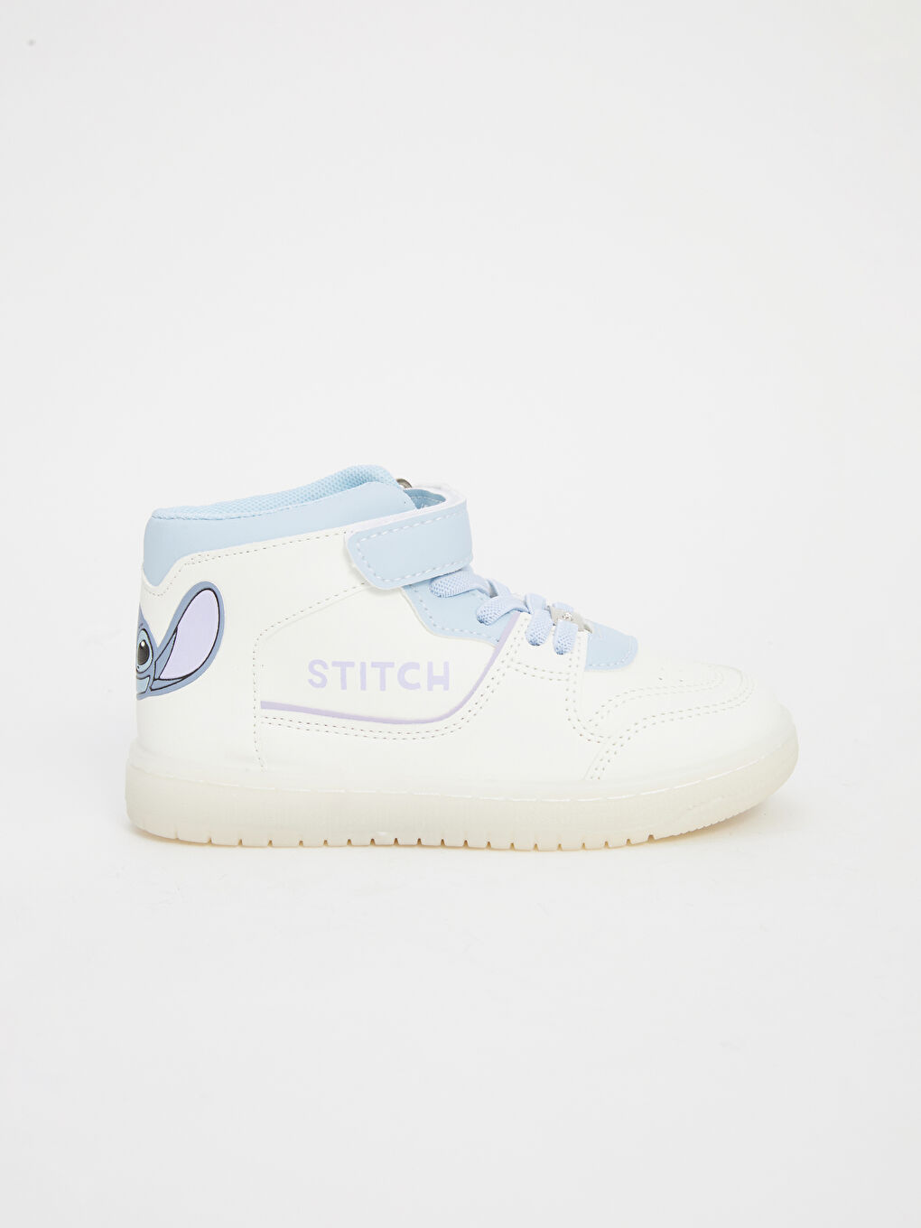 Baby Girl Boots with Laces and Velcro and Illuminated Soles-2