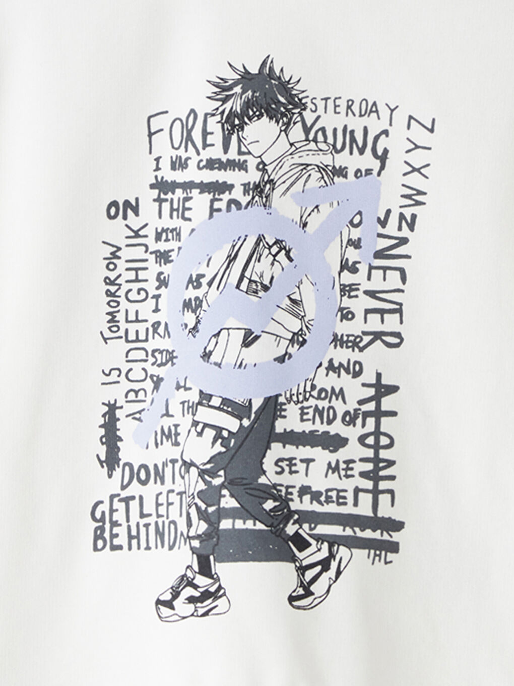 Sweat-shirt pour Garçons à Col Rond-1