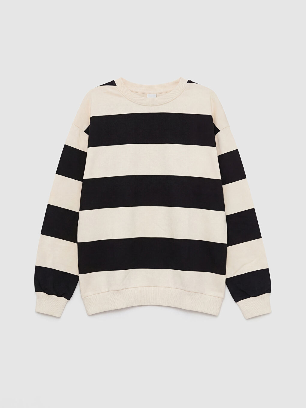 Crew Neck Striped Boys' Sweatshirt