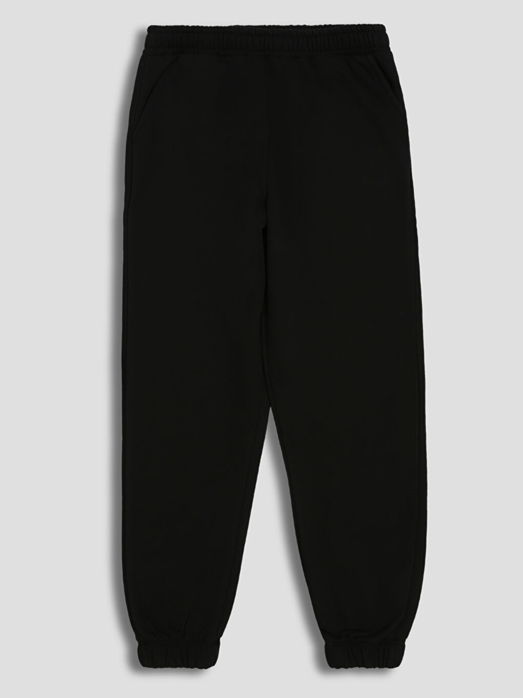 بنطلون رياضي بسيط للأولاد بخصر مرن