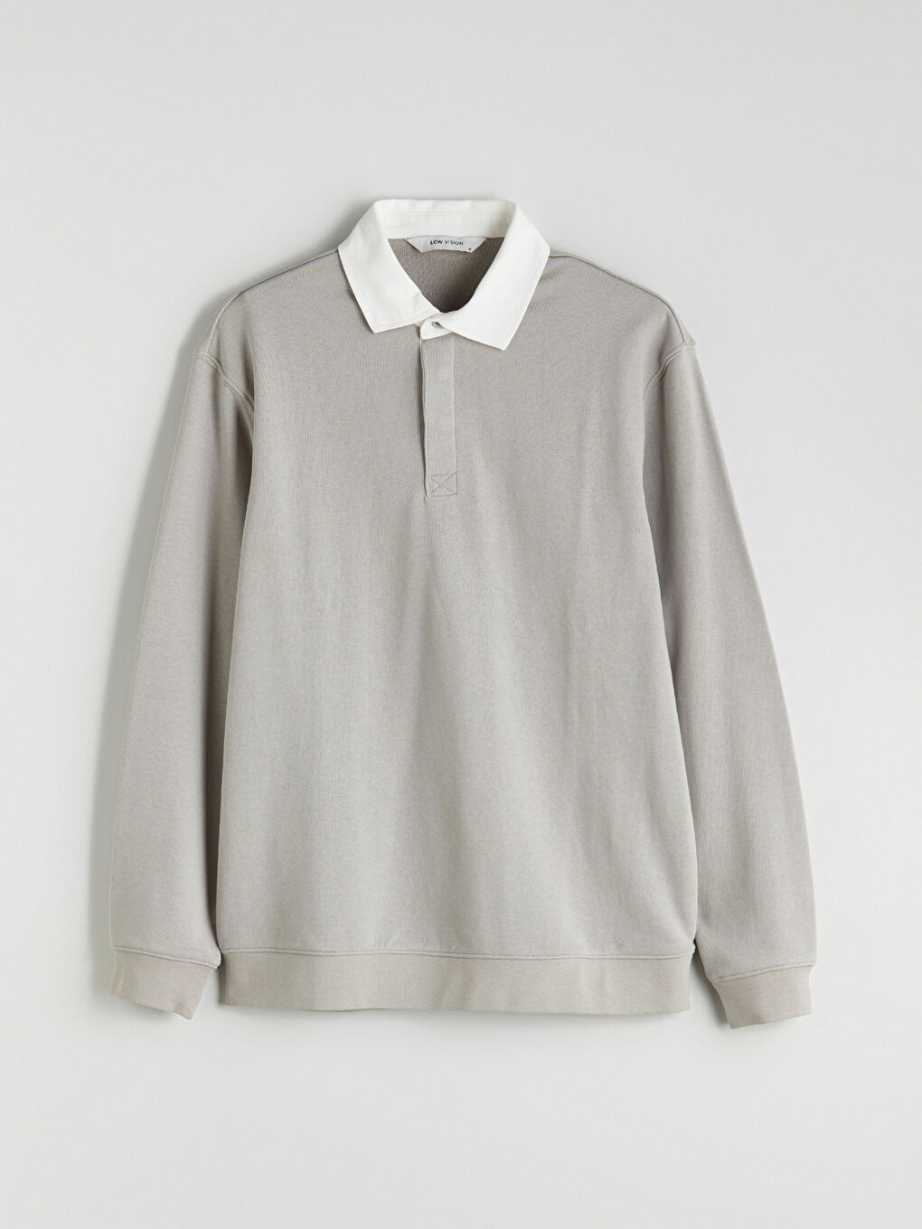 Polo Neck Men's Sweatshirt-8