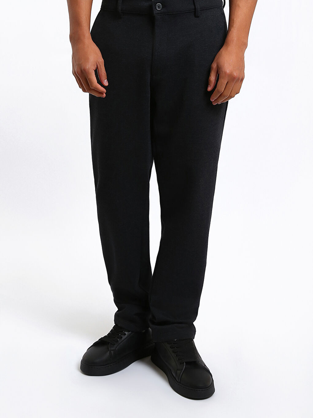 Standard Fit Men's Trousers-1