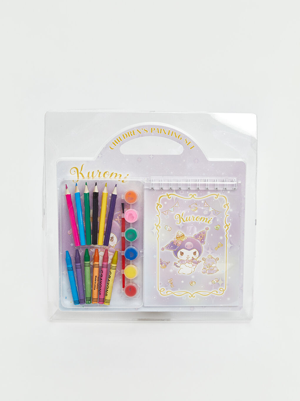 LCW ACCESSORIES Kuromi Printed Painting Set -W5BI86Z4-M0T