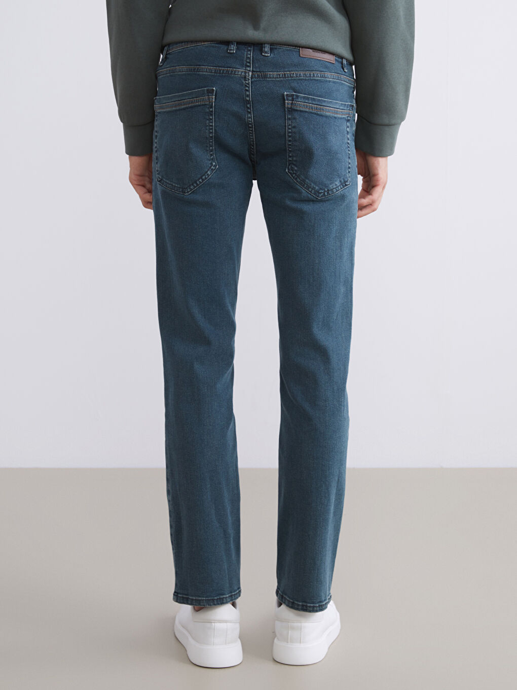 Yeşil 779 Regular Fit Erkek Jean Pantolon-3