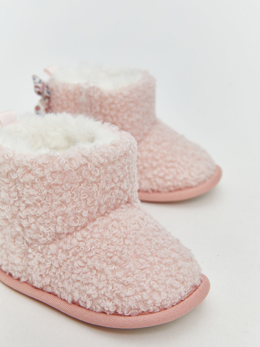 Baby Girl PINK Slipper Boots-2
