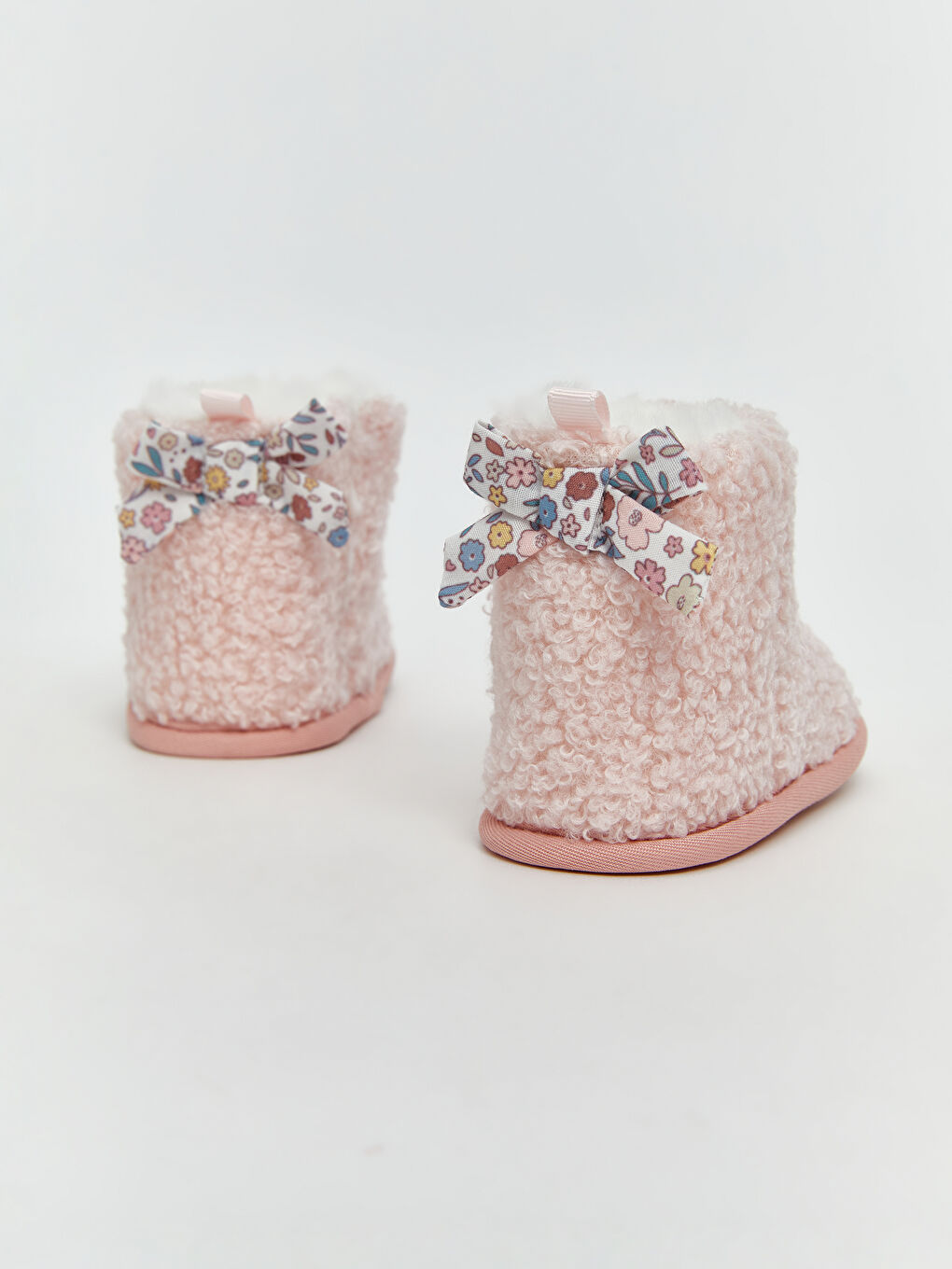 Baby Girl PINK Slipper Boots-4