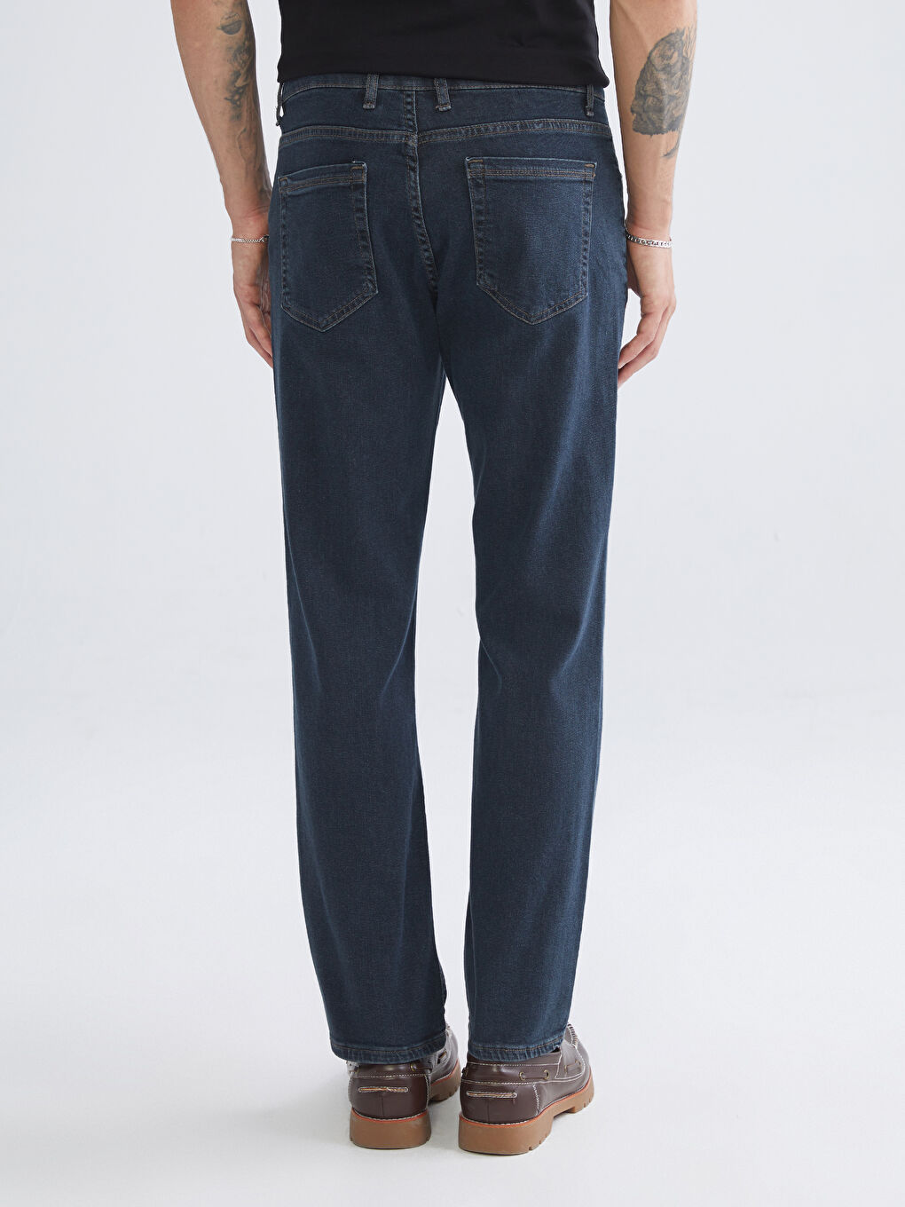 İndigo 790 Rahat Kalıp Erkek Jean Pantolon-3