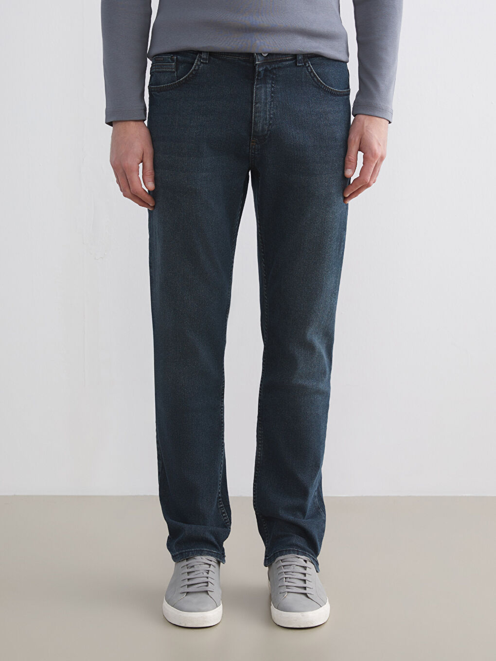 Yeşil 779 Regular Fit Erkek Jean Pantolon-1