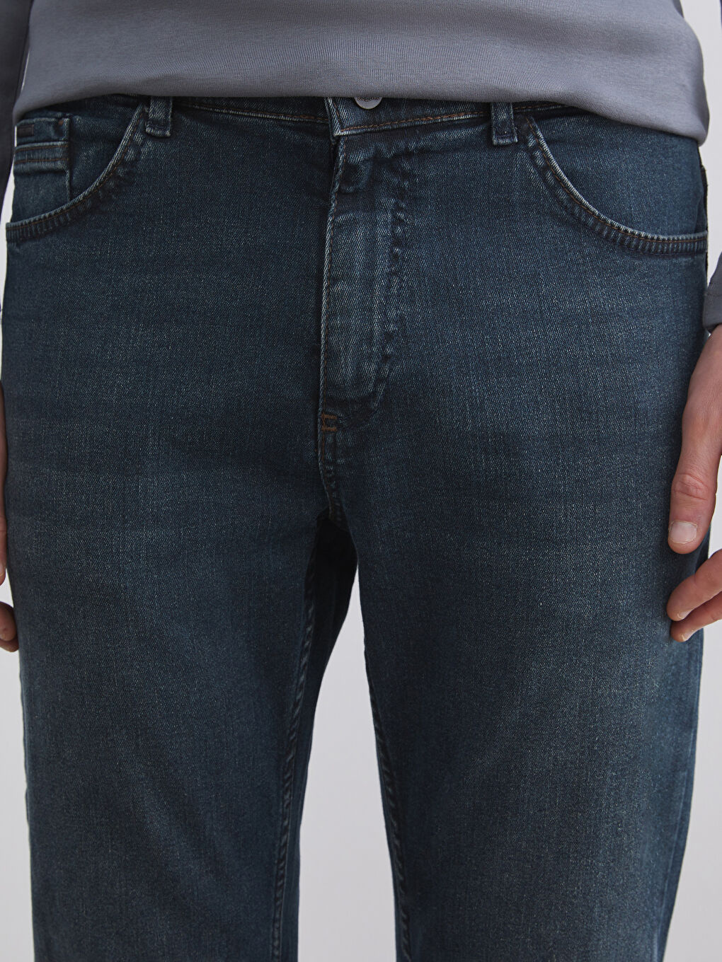 Yeşil 779 Regular Fit Erkek Jean Pantolon-2