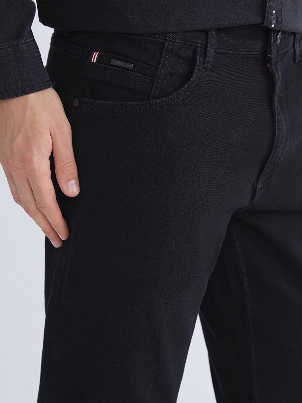 Siyah 779 Regular Fit Erkek Jean Pantolon-3