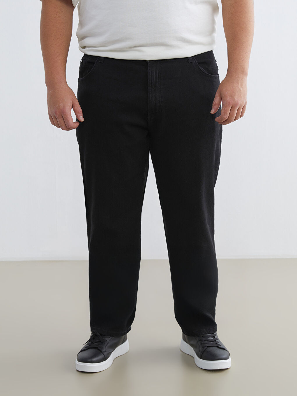 Siyah 779 Regular Fit Erkek Jean Pantolon-5