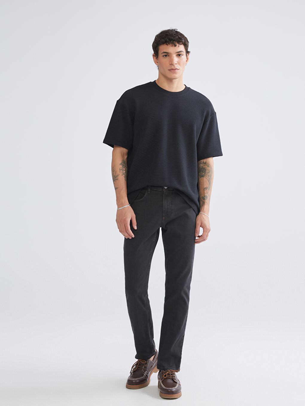 Gri 779 Regular Fit Erkek Jean Pantolon