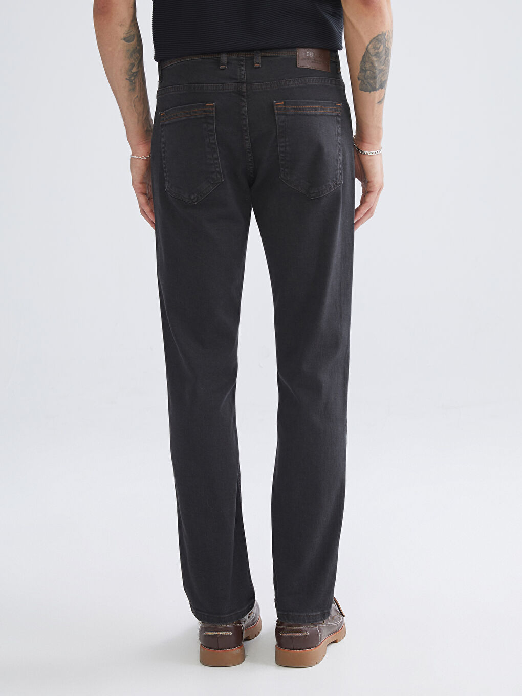 Gri 779 Regular Fit Erkek Jean Pantolon-8